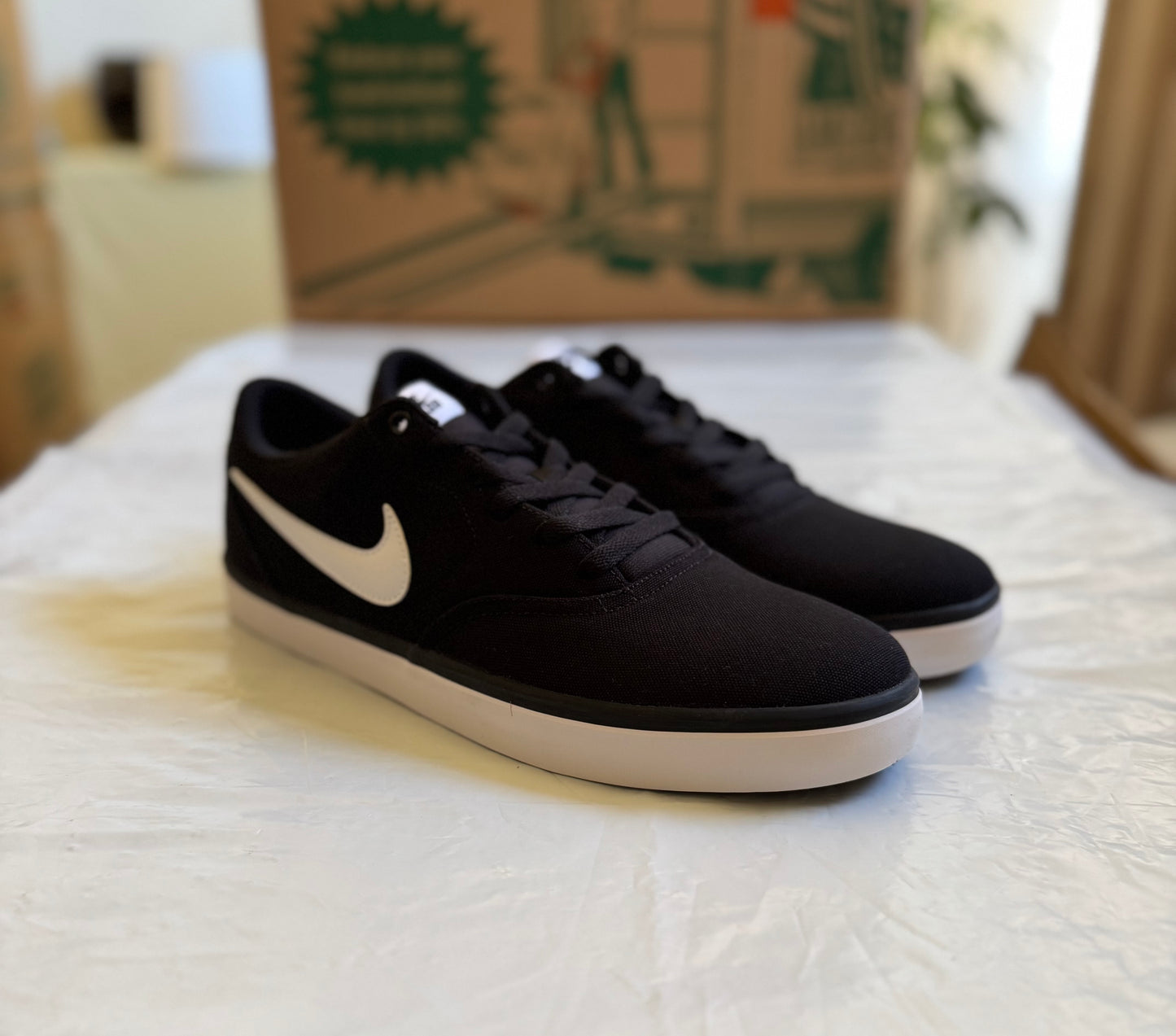 SB Check Solar Canvas blk/wht