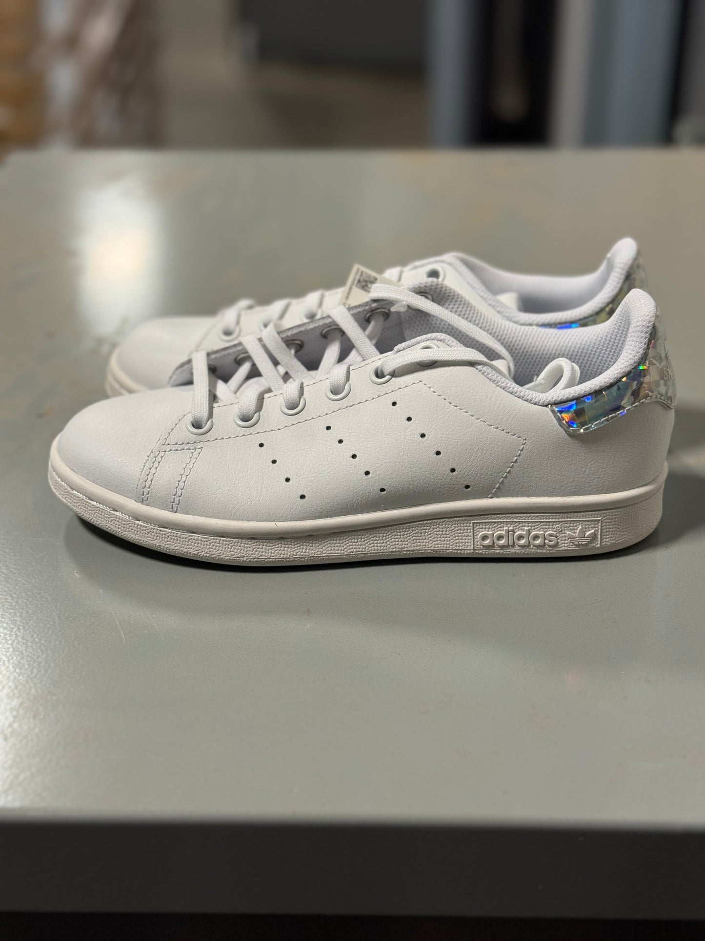 Stan Smith Juniors White/Holograph