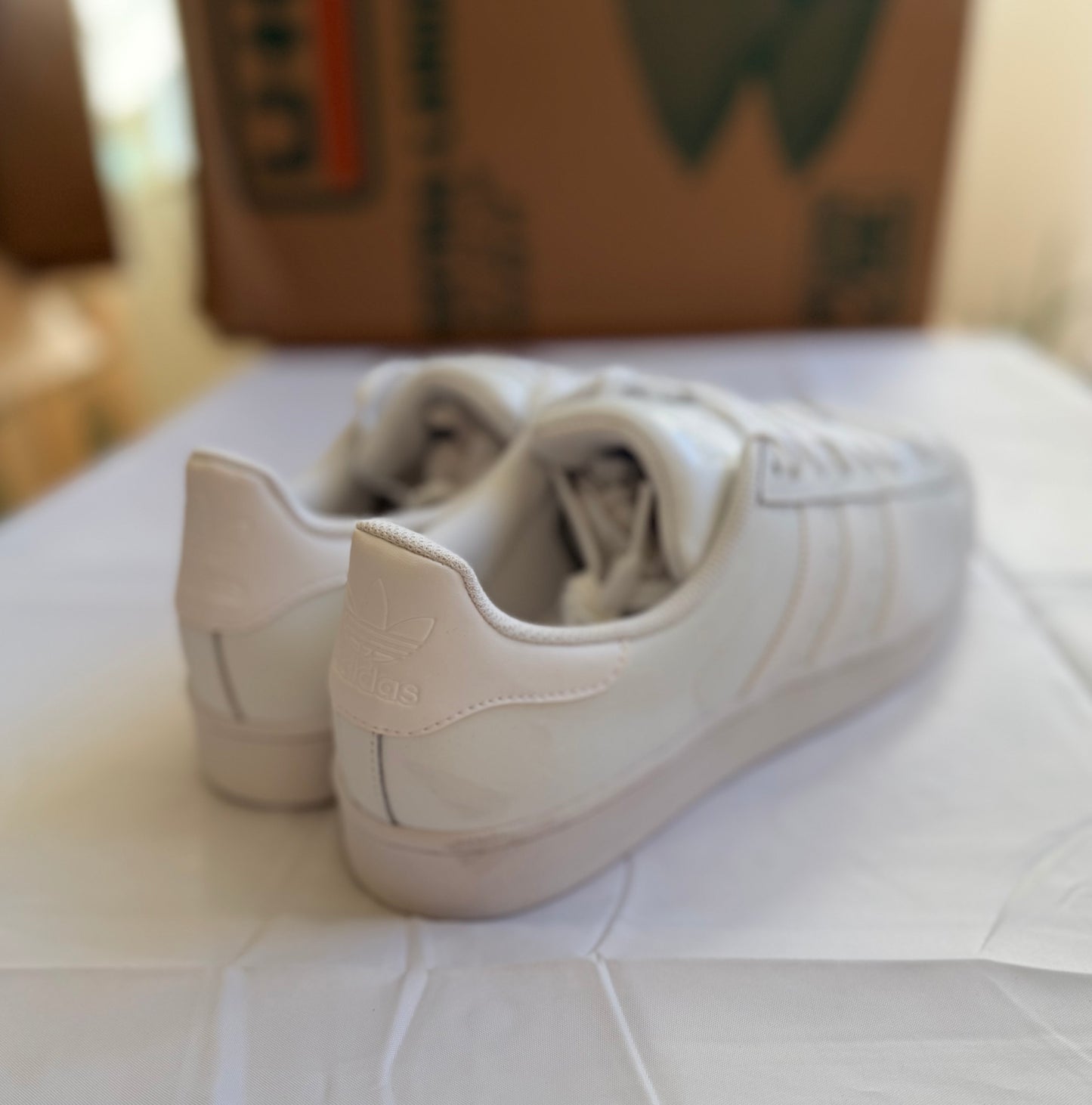 Superstar Foundation Men All White B27136