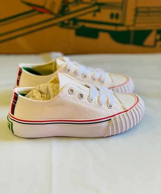 PF Flyer Center Lo Kids White