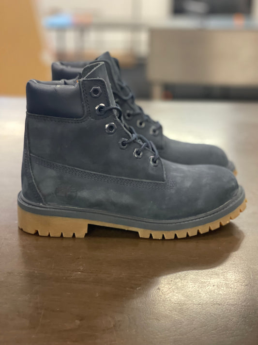 6in Premium Boot Juniors Navy