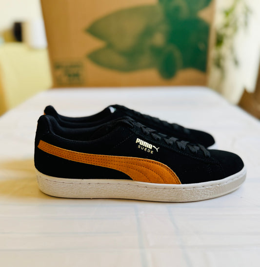 Suede Classic black/orange