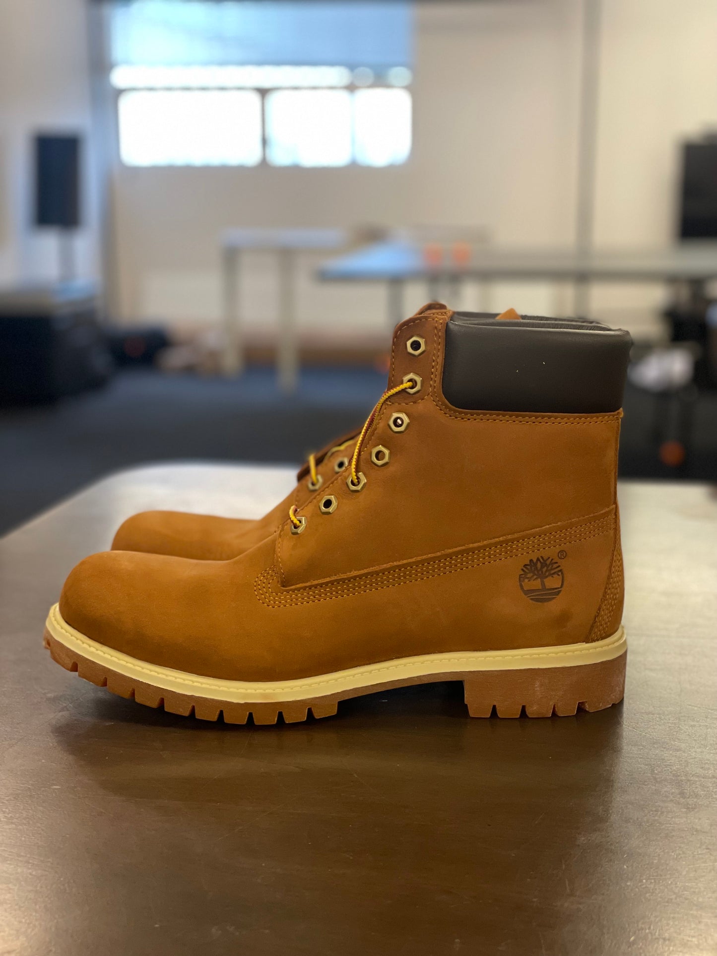 Premium 6inch Boot Mens med orange