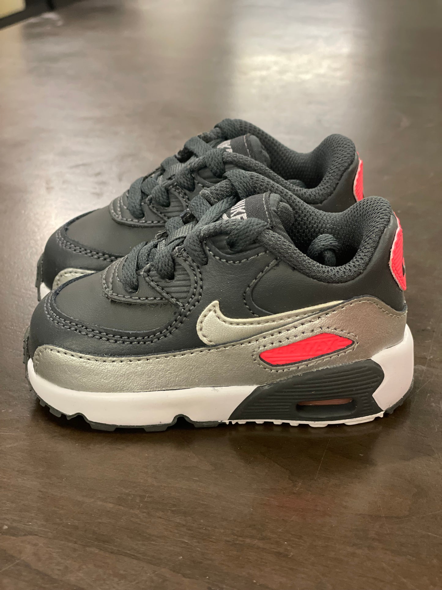 Nike Air Max 90 Toddlers anthracite/metallic silver