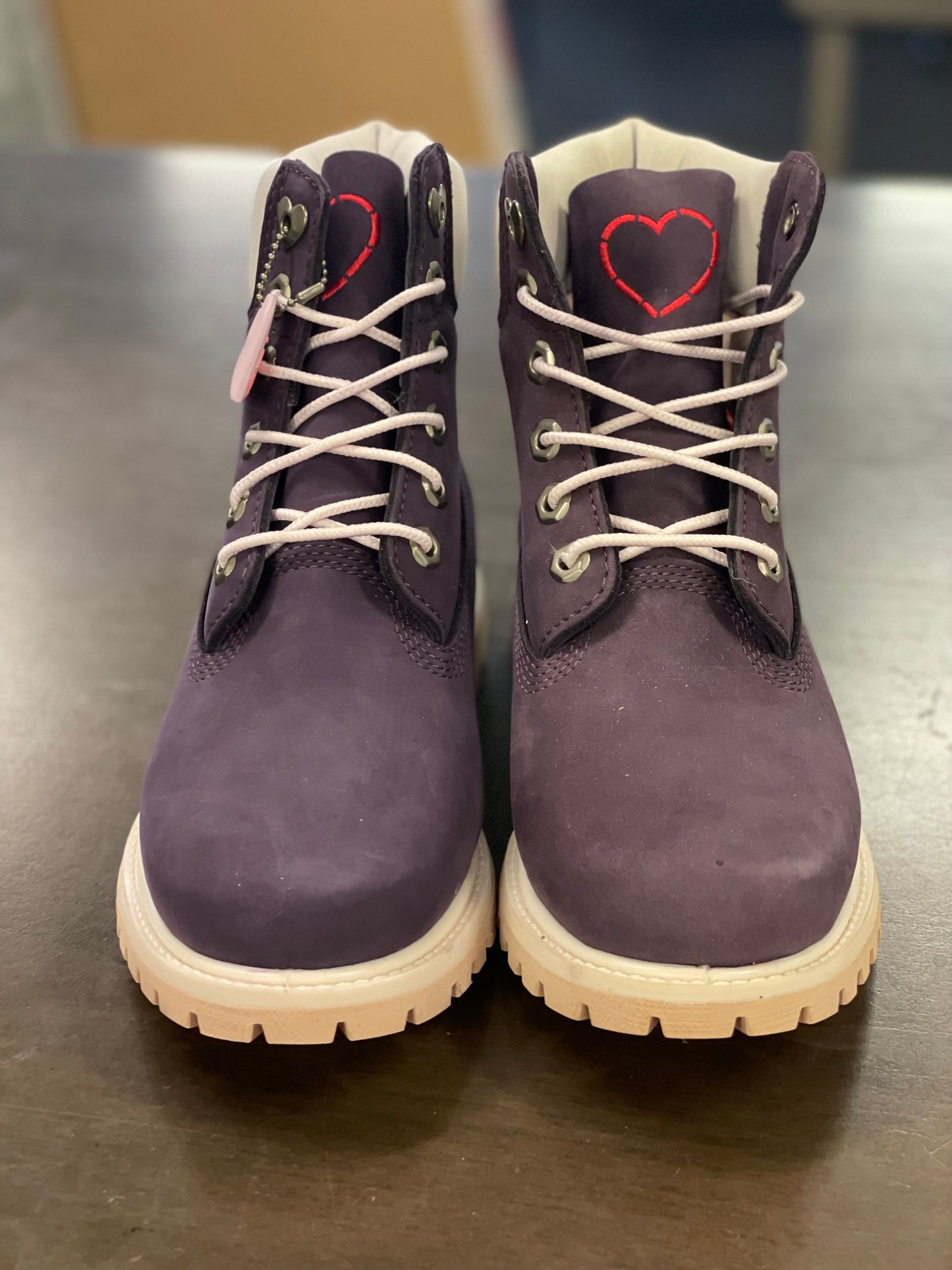 6in Premium Boot Purple Nubuck Womens