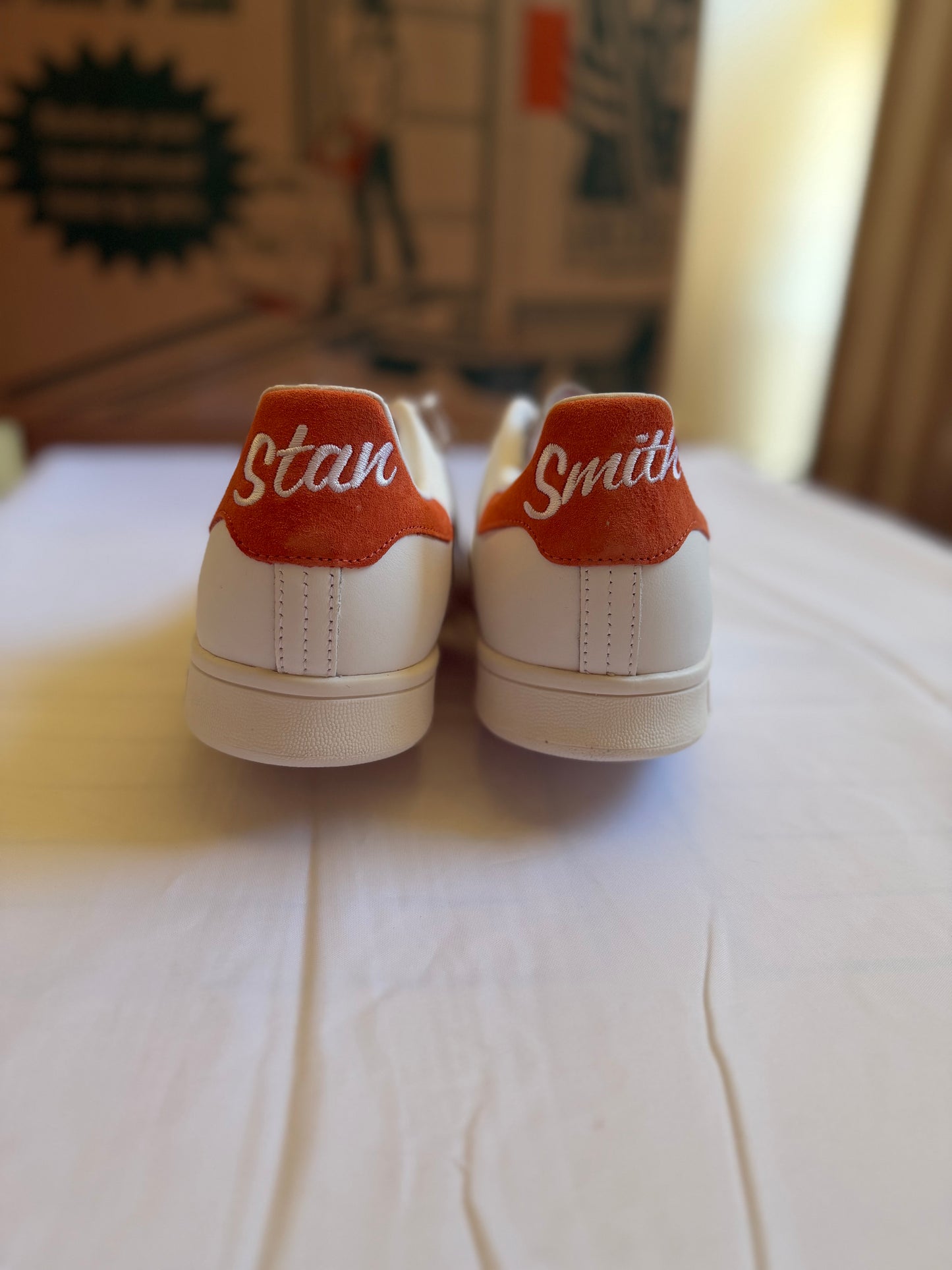 Stan Smith White w Semi Coral