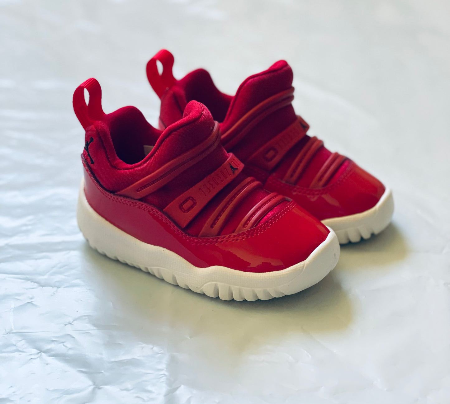 Jordan 11 Retro Little Flex TD red