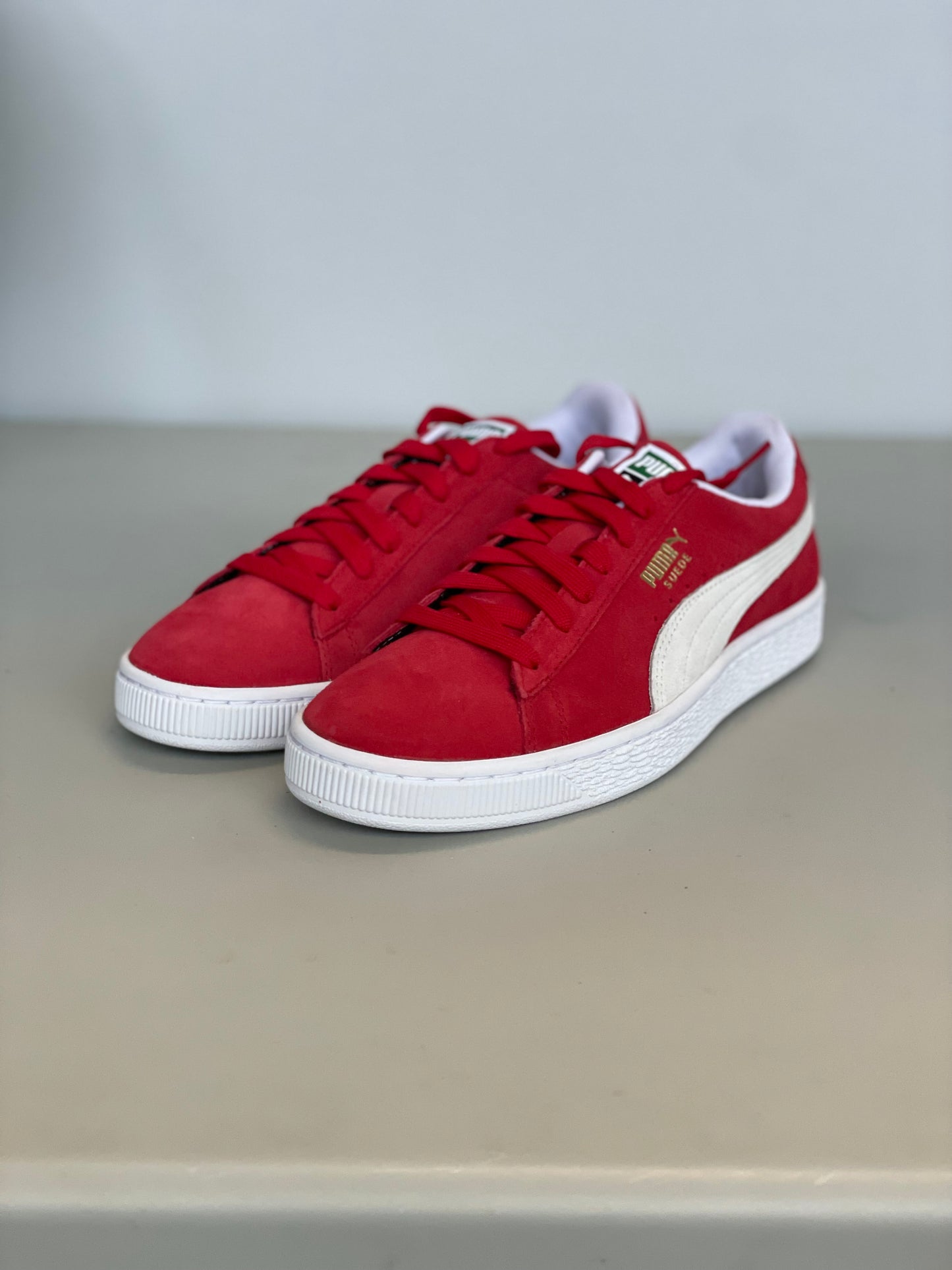 Suede Jr Red