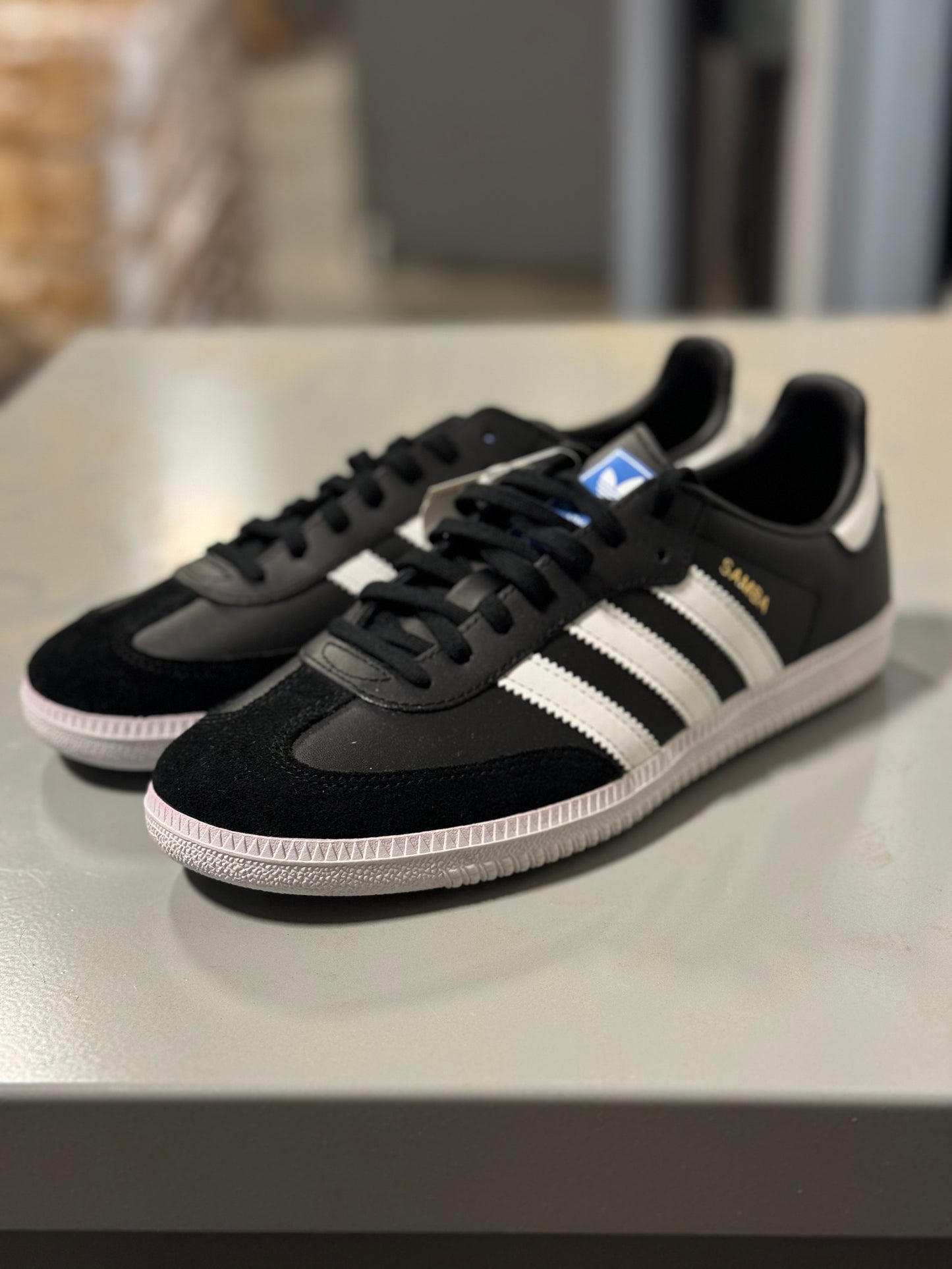 Samba OG Juniors Black/White