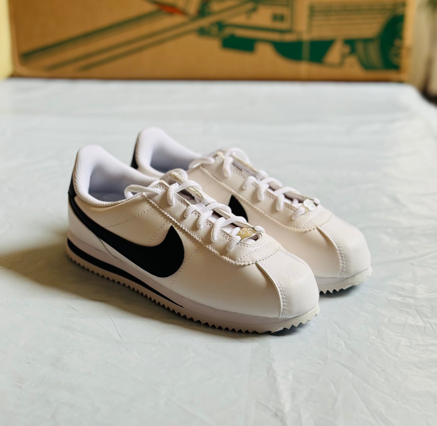 Cortez Basic SL GS wht/blk
