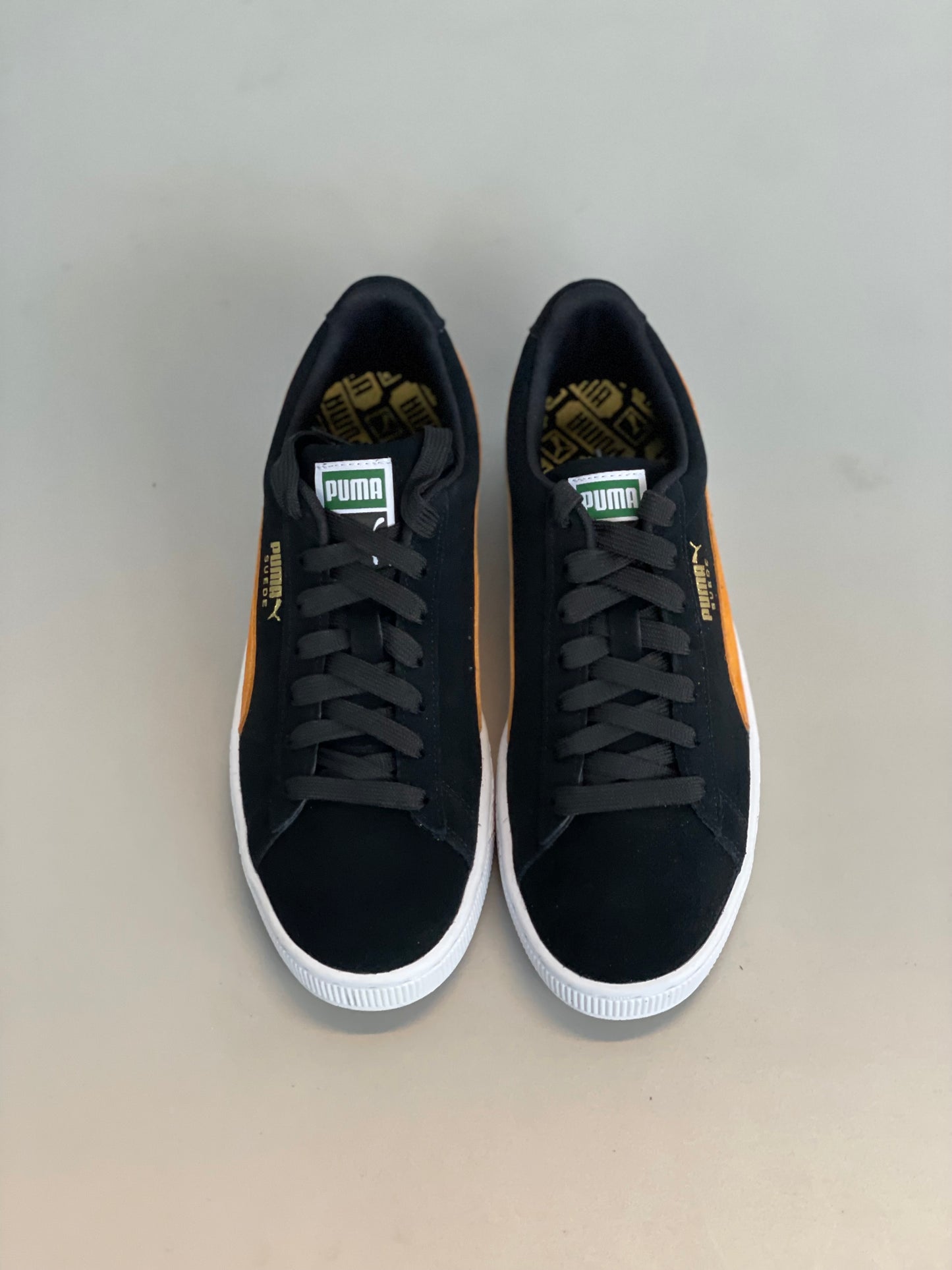 Suede Classic black/orange