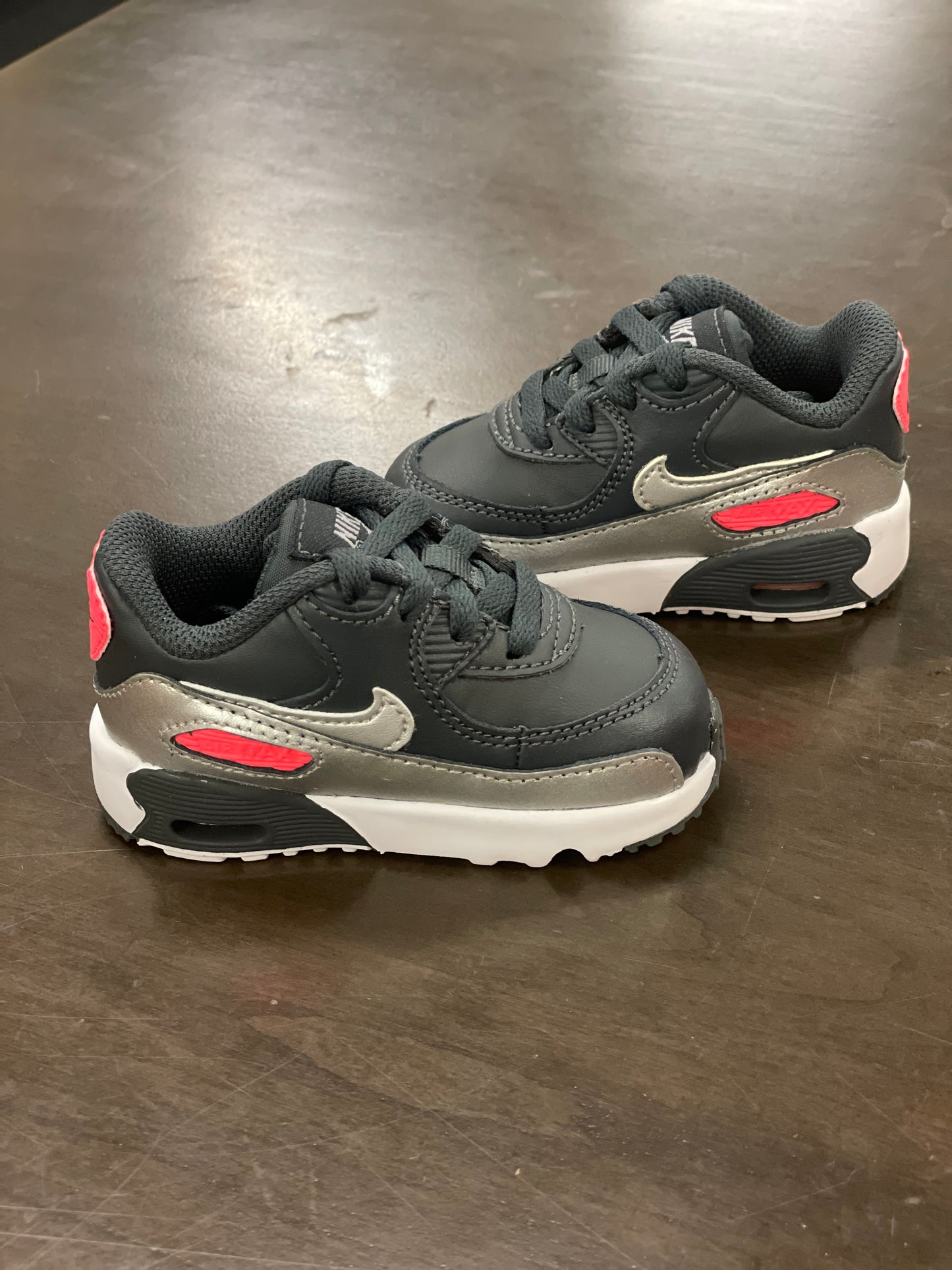 Nike Air Max 90 Toddlers anthracite/metallic silver