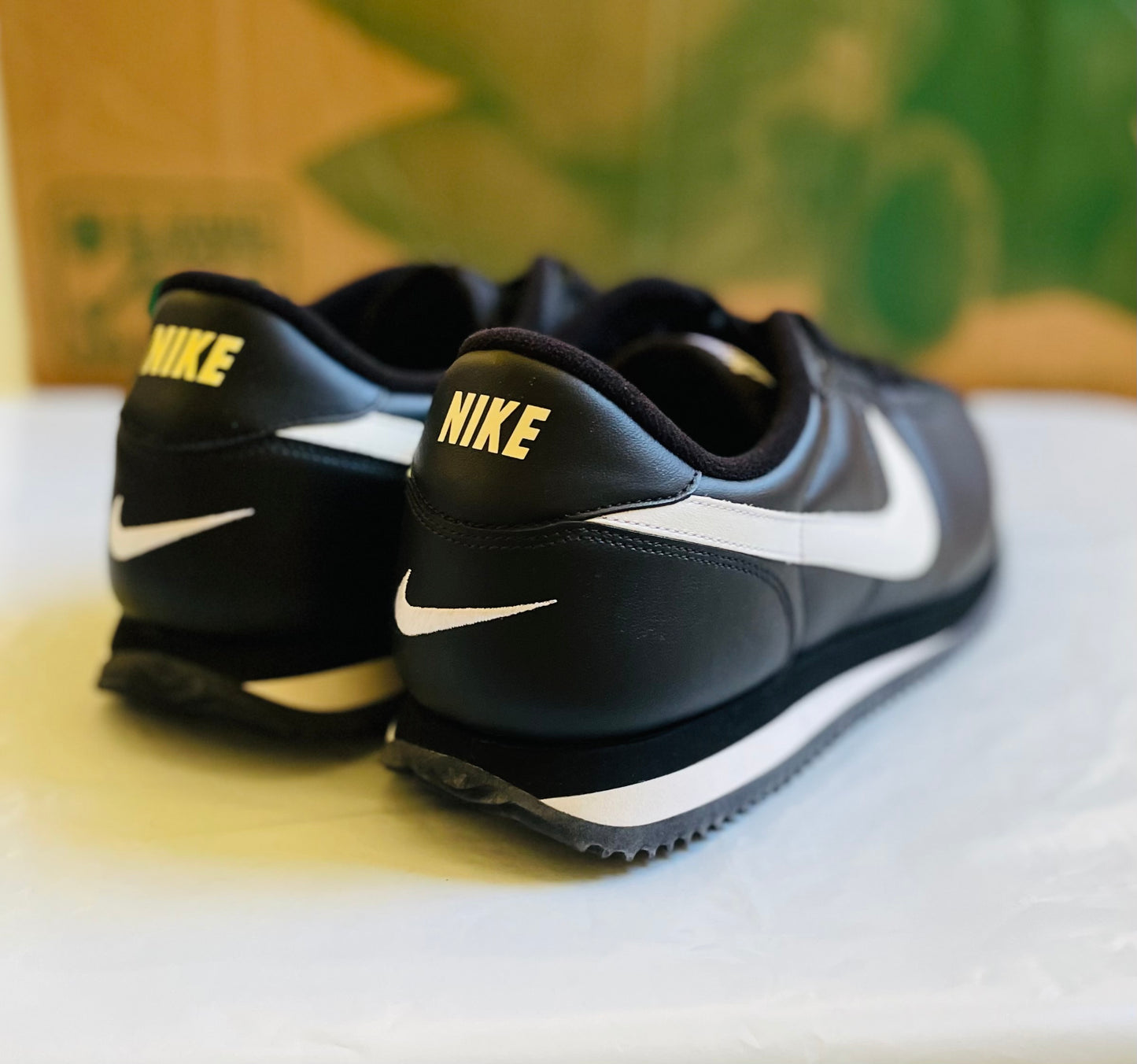 Cortez Basic Lea blk/wht OG