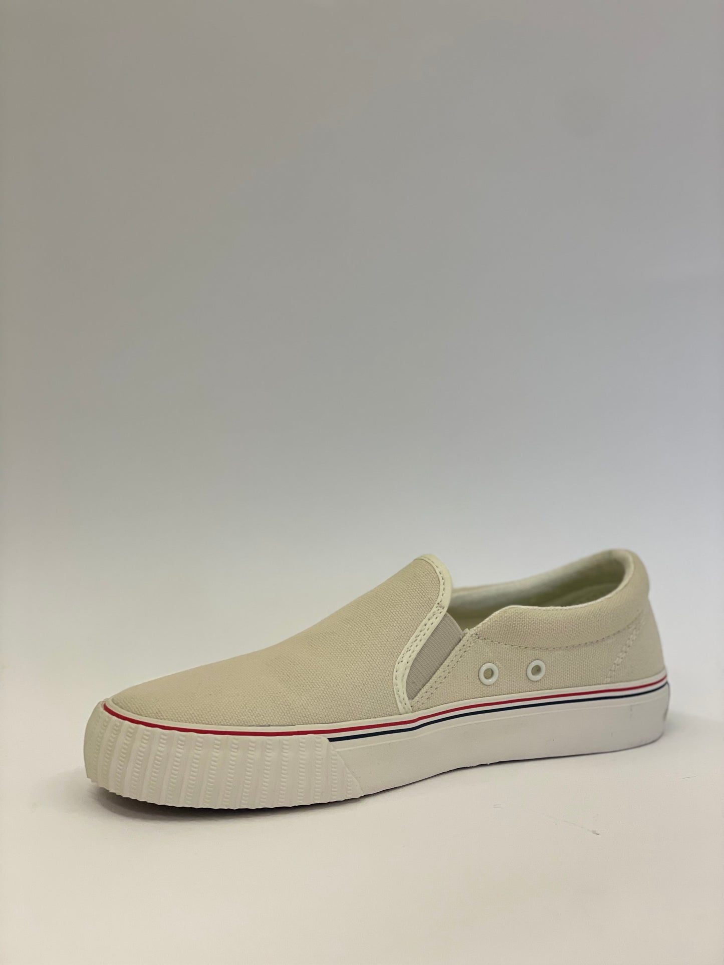 PF Flyer Slip Canvas Off White