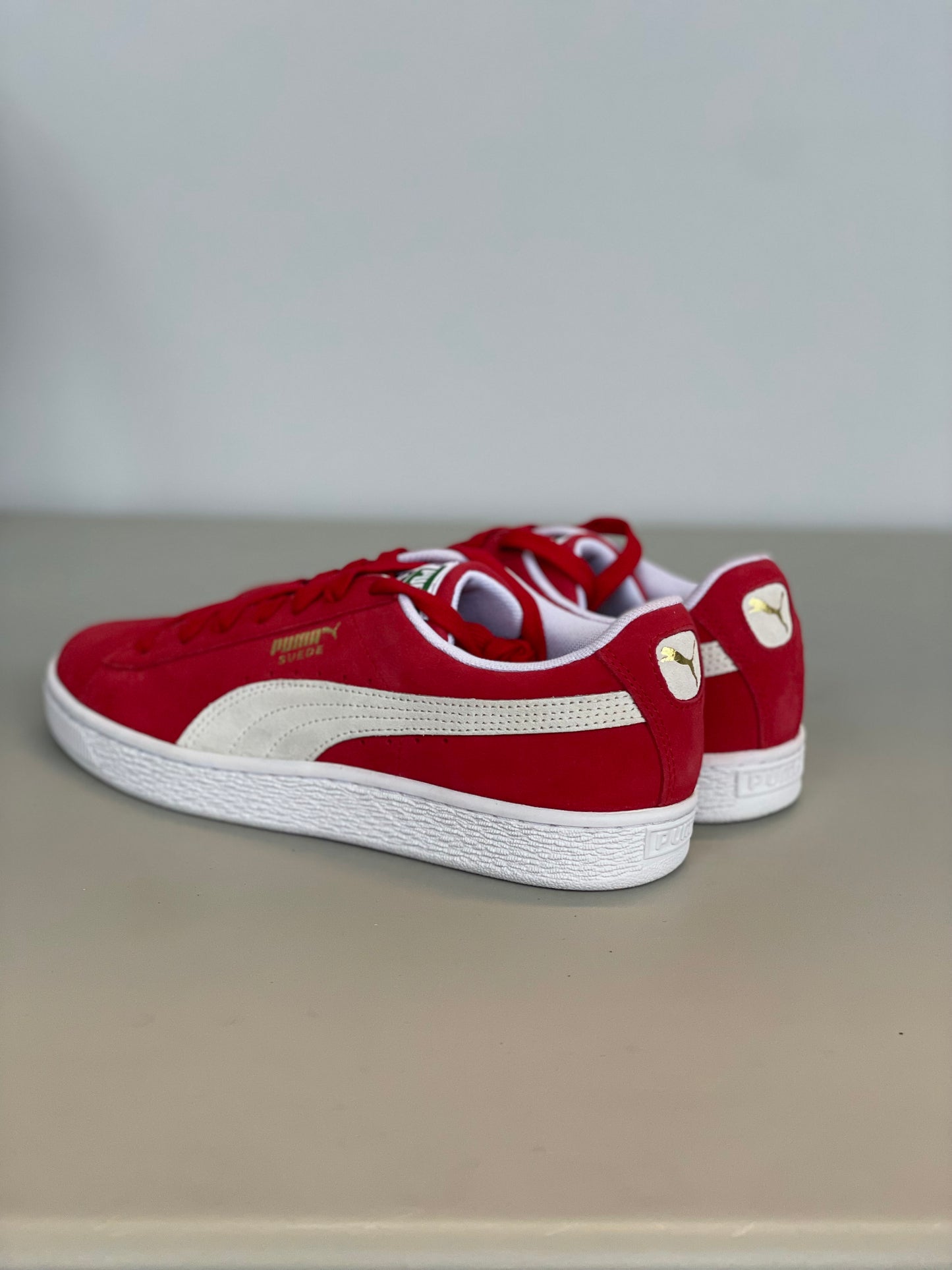 Suede Jr Red