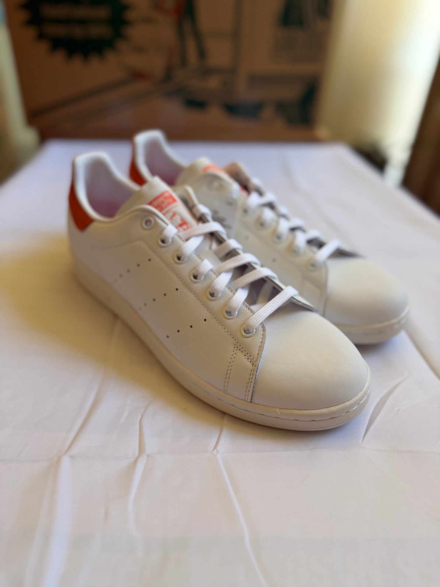 Stan Smith White w Semi Coral