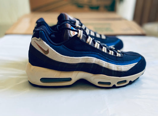 Nike Air Max 95 Premium Mens Blackened Blue