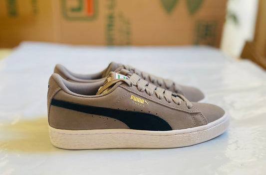 Suede Classic Jr gry/blk