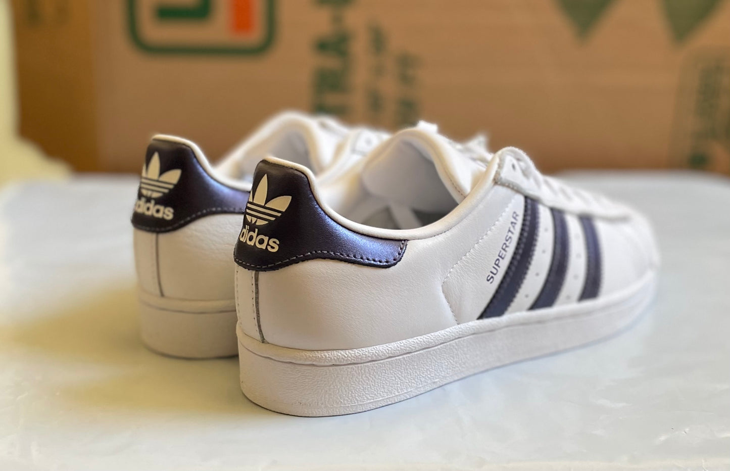 Superstar W wht/purple