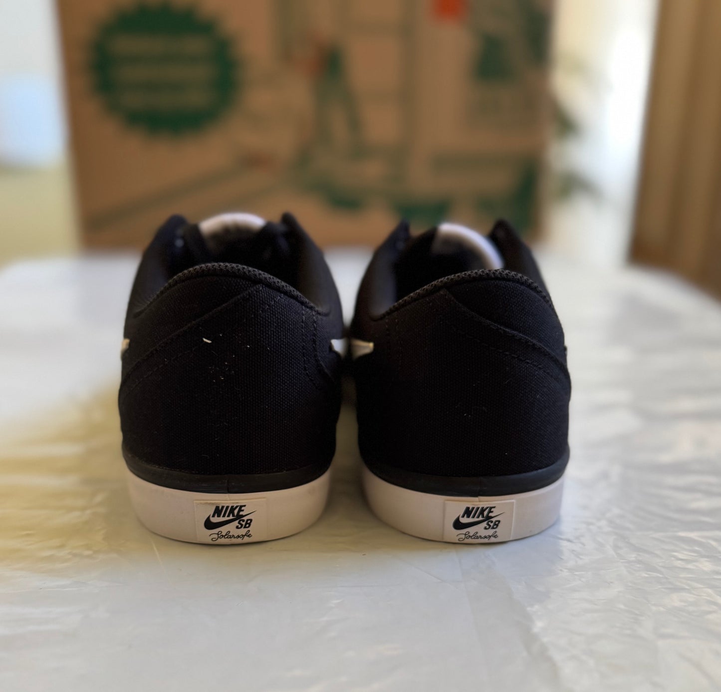 SB Check Solar Canvas blk/wht