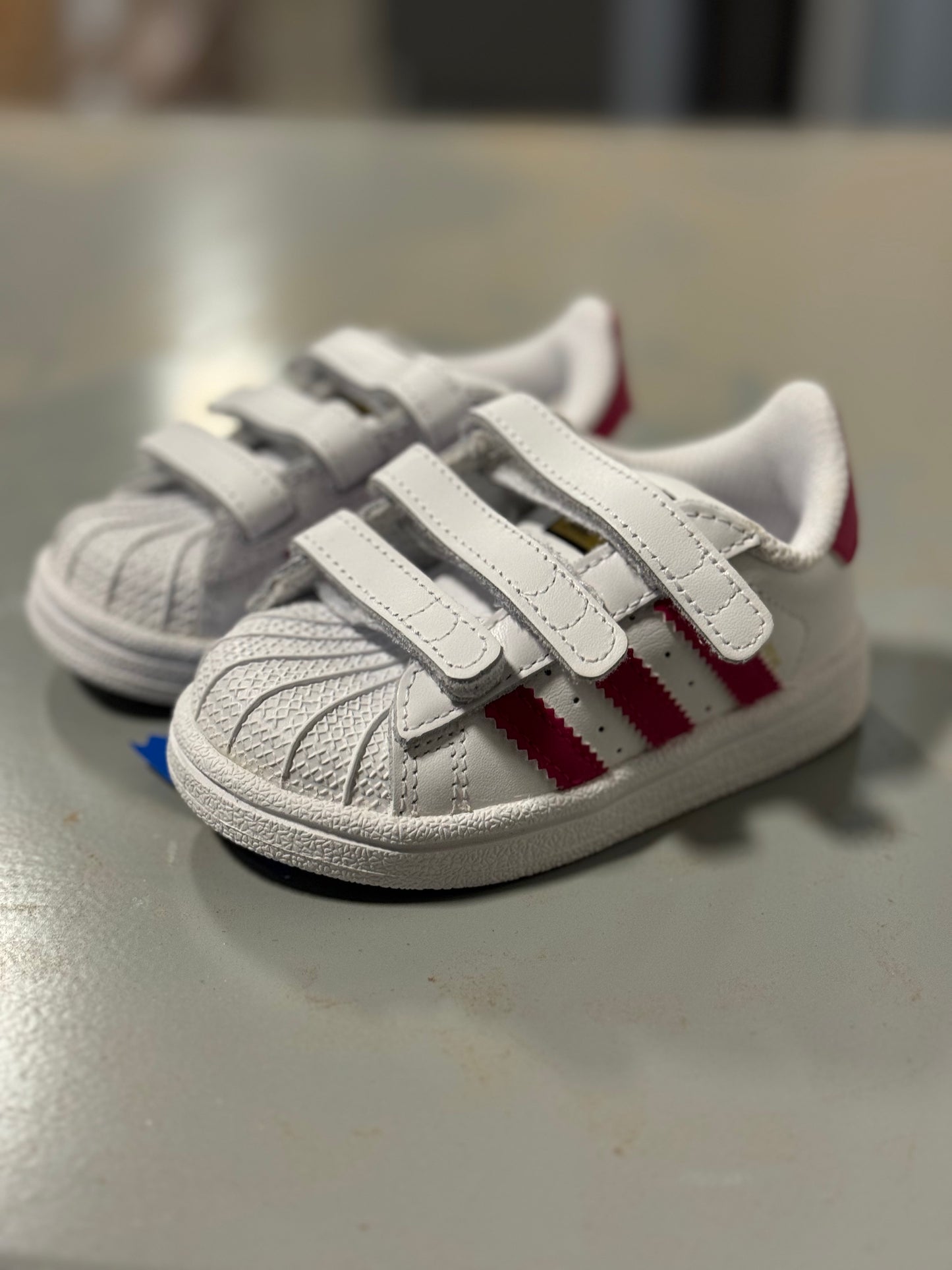 Superstar CF I infants w/bold pink