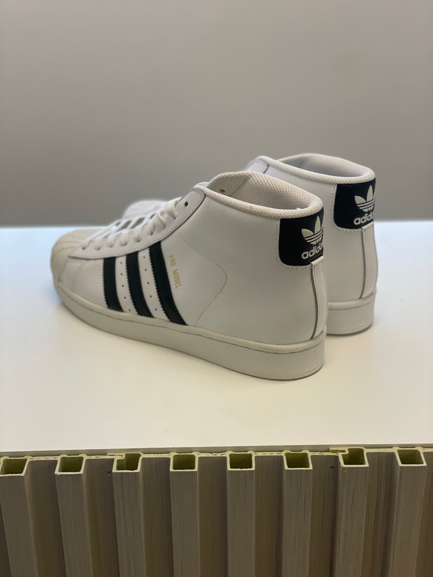 ProModel White/Black Mens-Adidas