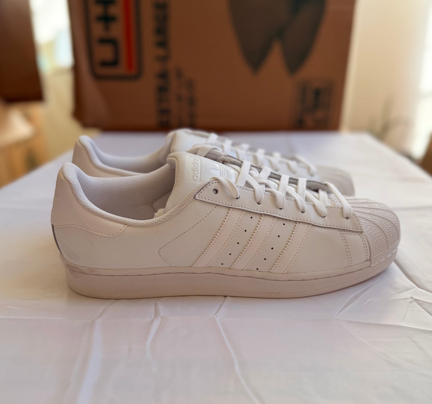 Superstar Foundation Men All White B27136