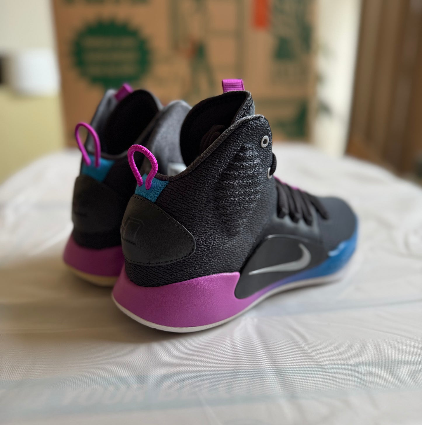 HyperDunk X Mens Blk/Purple