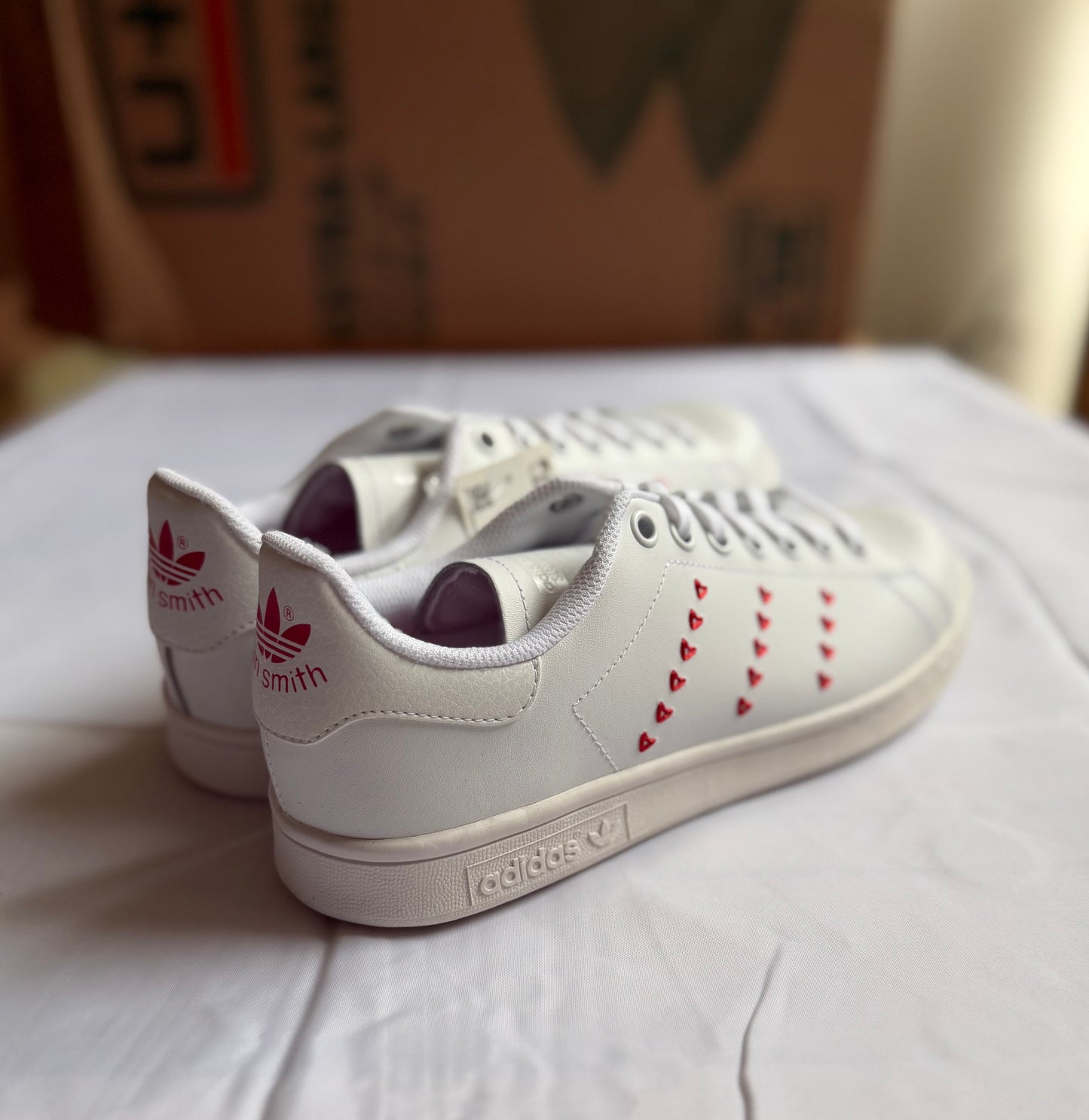 Stan Smith Juniors Hearts