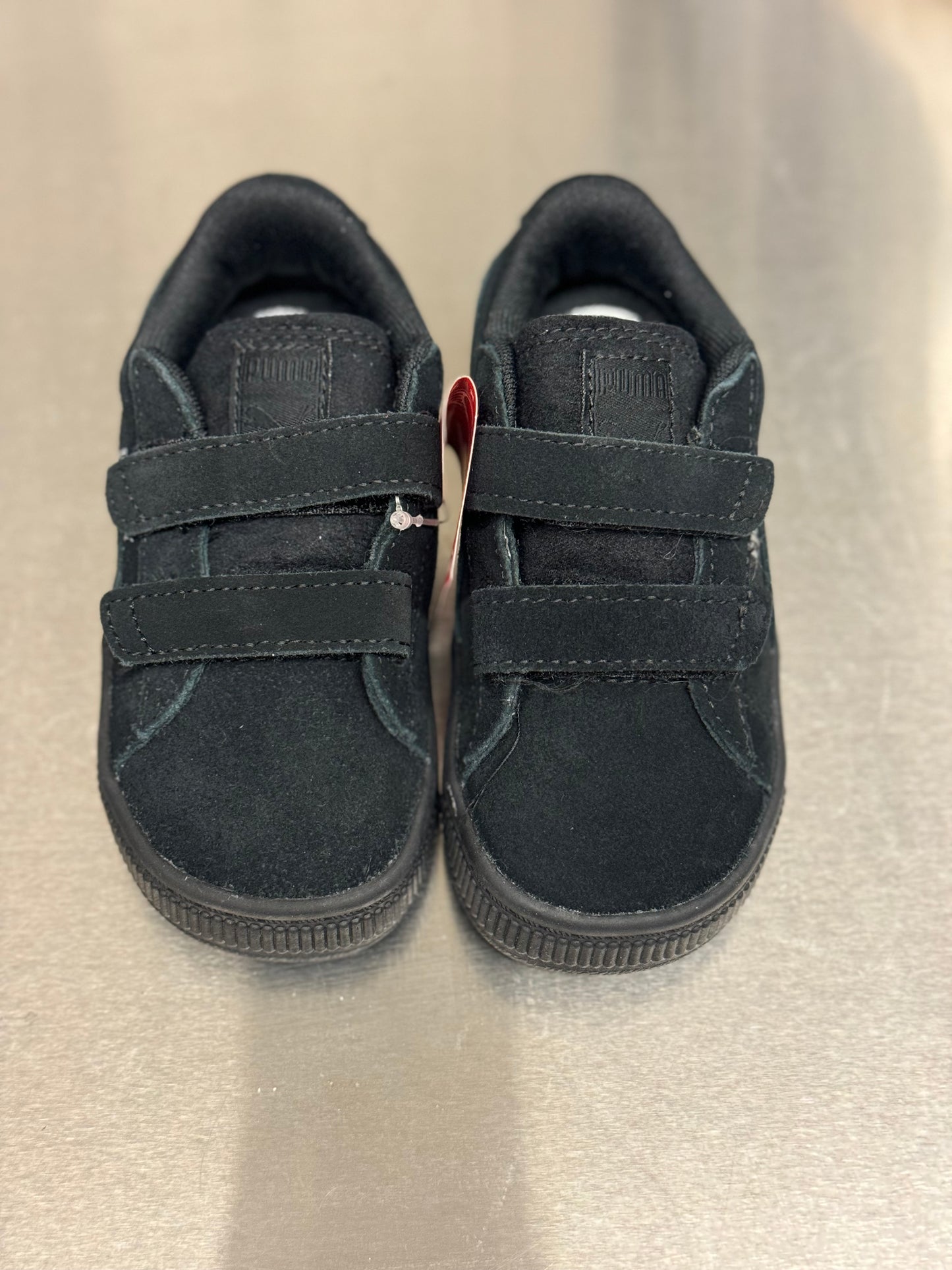 Suede Infants 2 Straps blk/blk