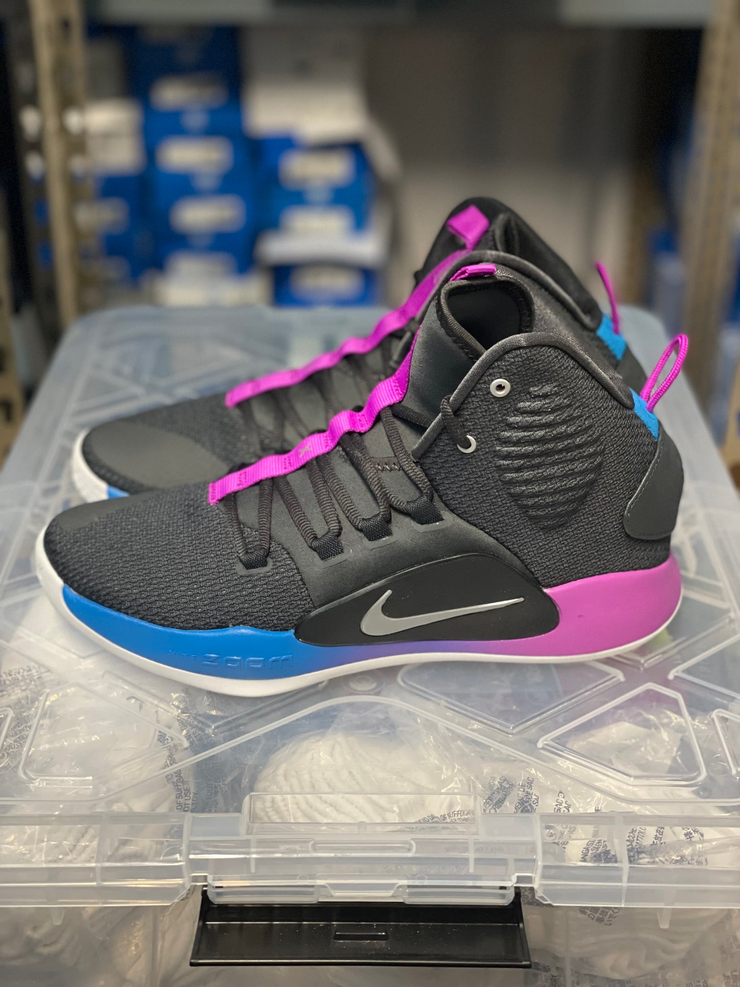 HyperDunk X Mens Blk/Purple