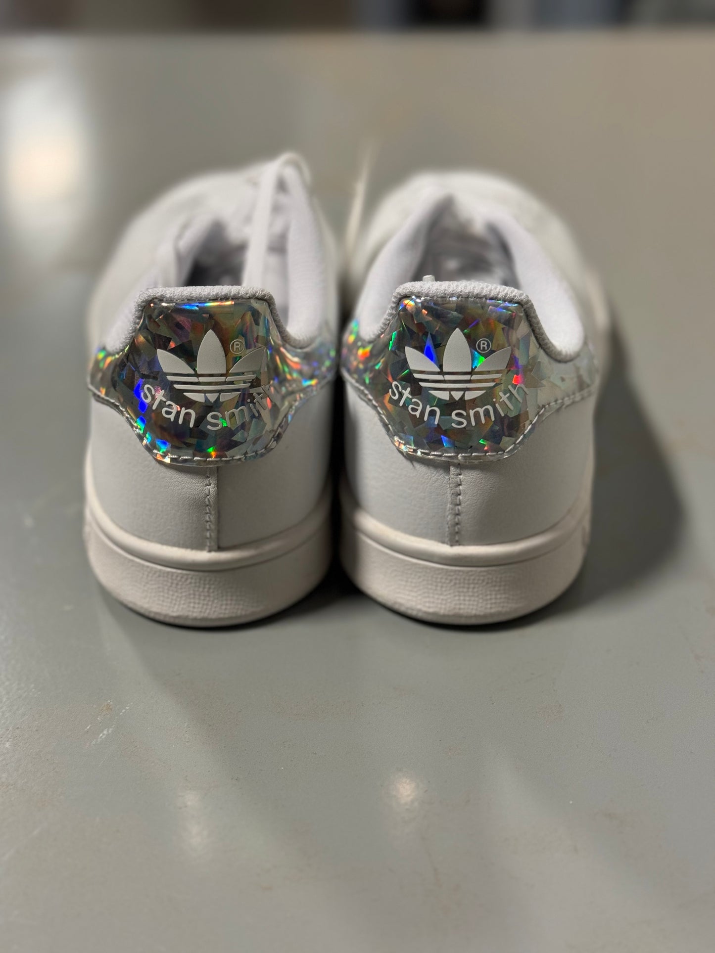 Stan Smith Juniors White/Holograph