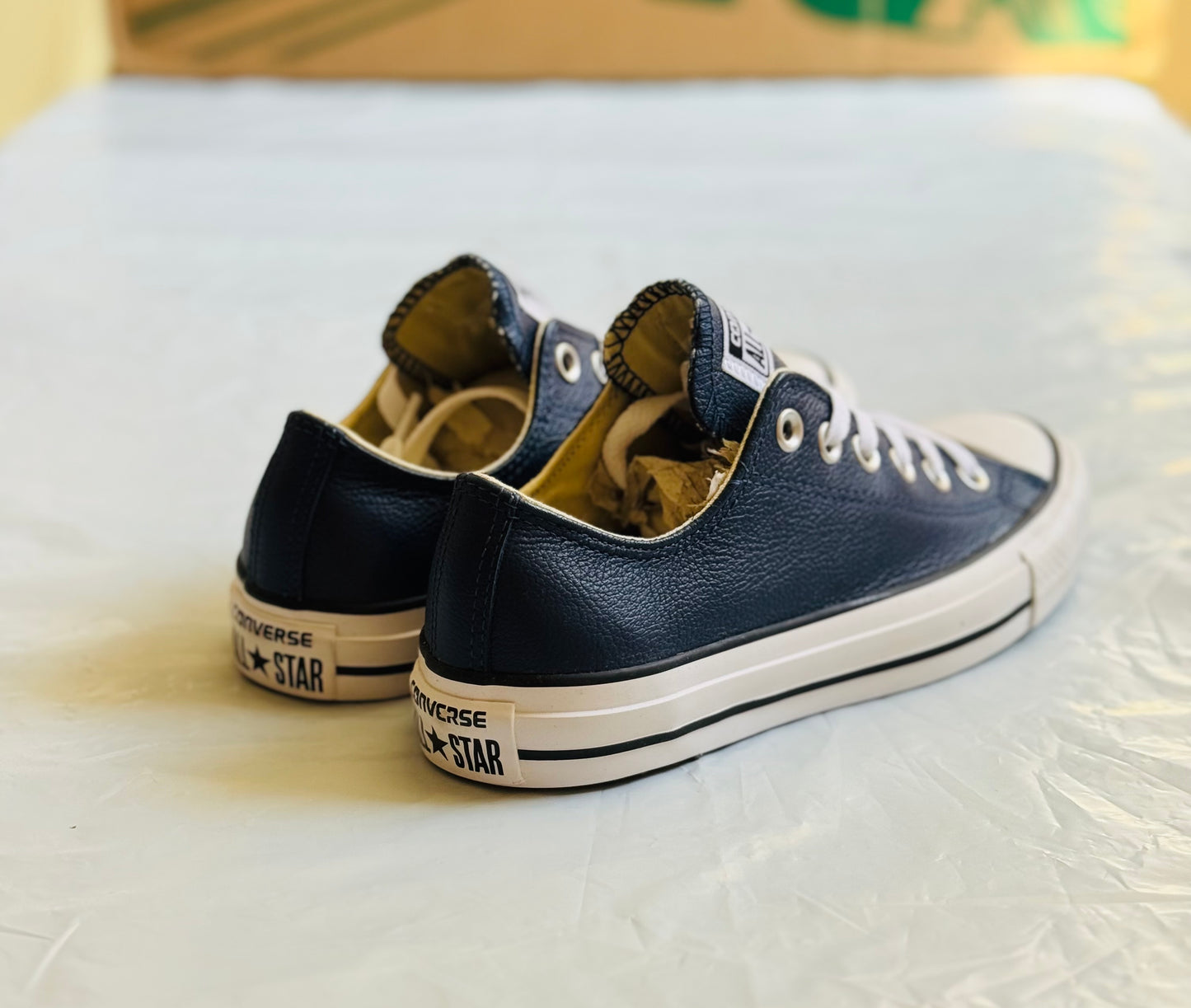 Converse All Star Ox Leather Navy