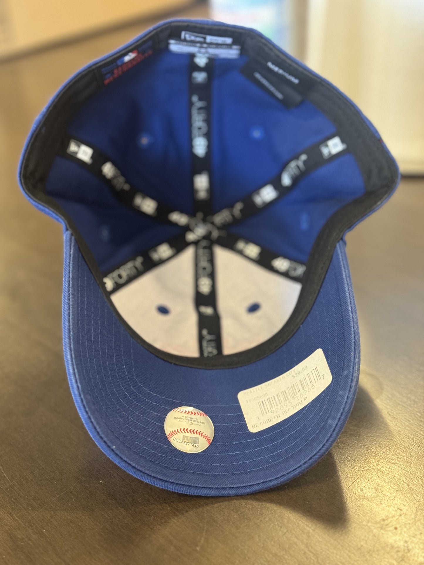 New Era Toronto Blue Jays 49Forty Maple Leaf Cap Blue