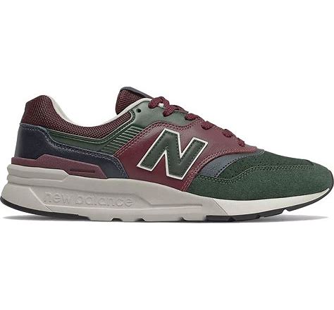 New Balance 997 Burgundy Emerald Mens