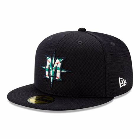 New Era 59Fifty Mariners Spring Training Fitted Cap Black