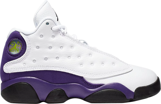 Jordan 13 Retro Kids wht/blk-court purple