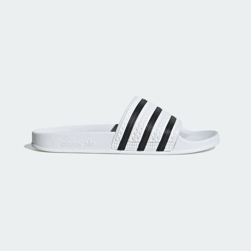 Adilette White Slide Mens