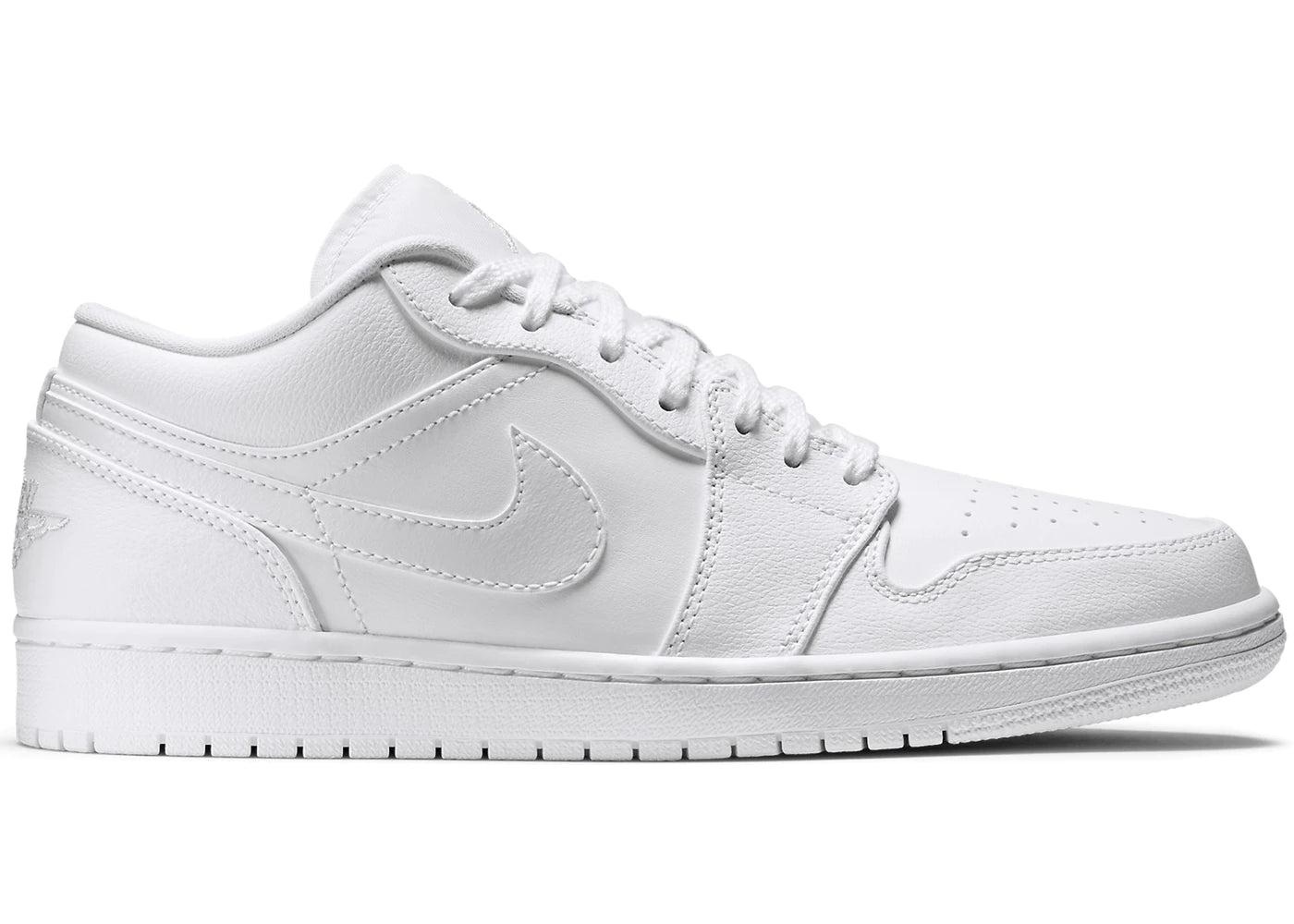 Jordan 1 Low Wht/Wht-Met. Silver 2015