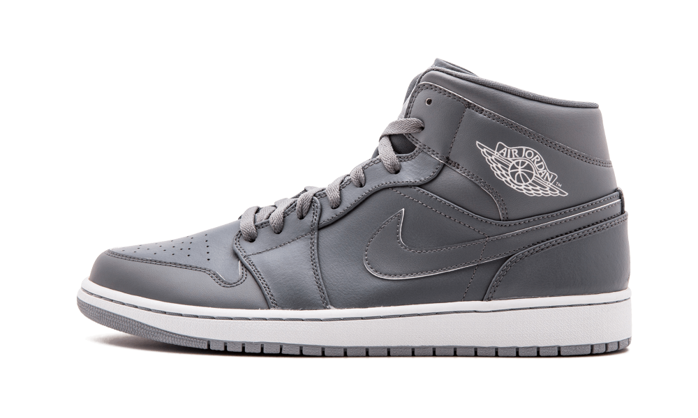 Jordan 1 Mid Cool Grey/Cl Gry-Wht-Wolf Grey 2015