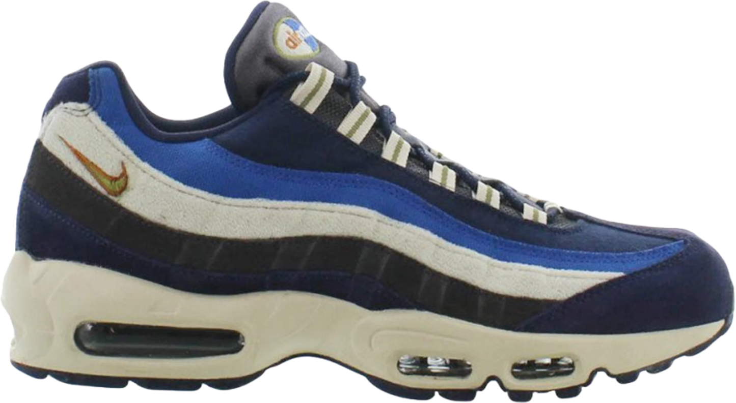 Nike Air Max 95 Premium Mens Blackened Blue