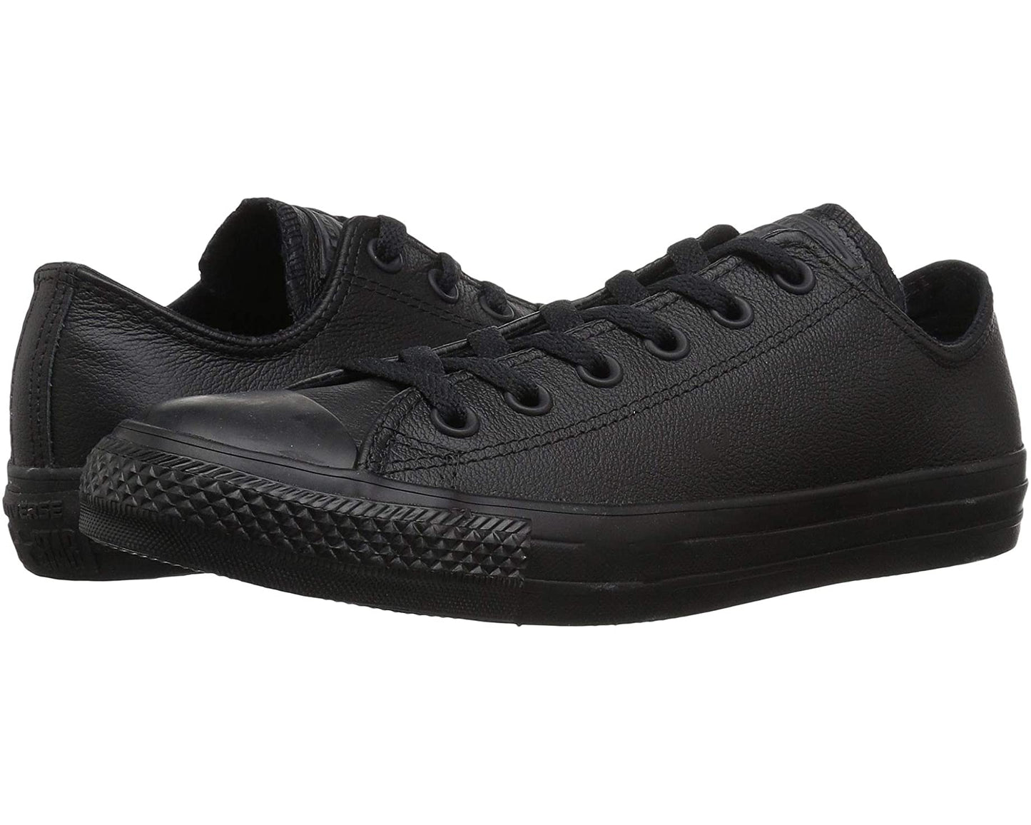 Converse All Star Ox Leather Black Monochrome