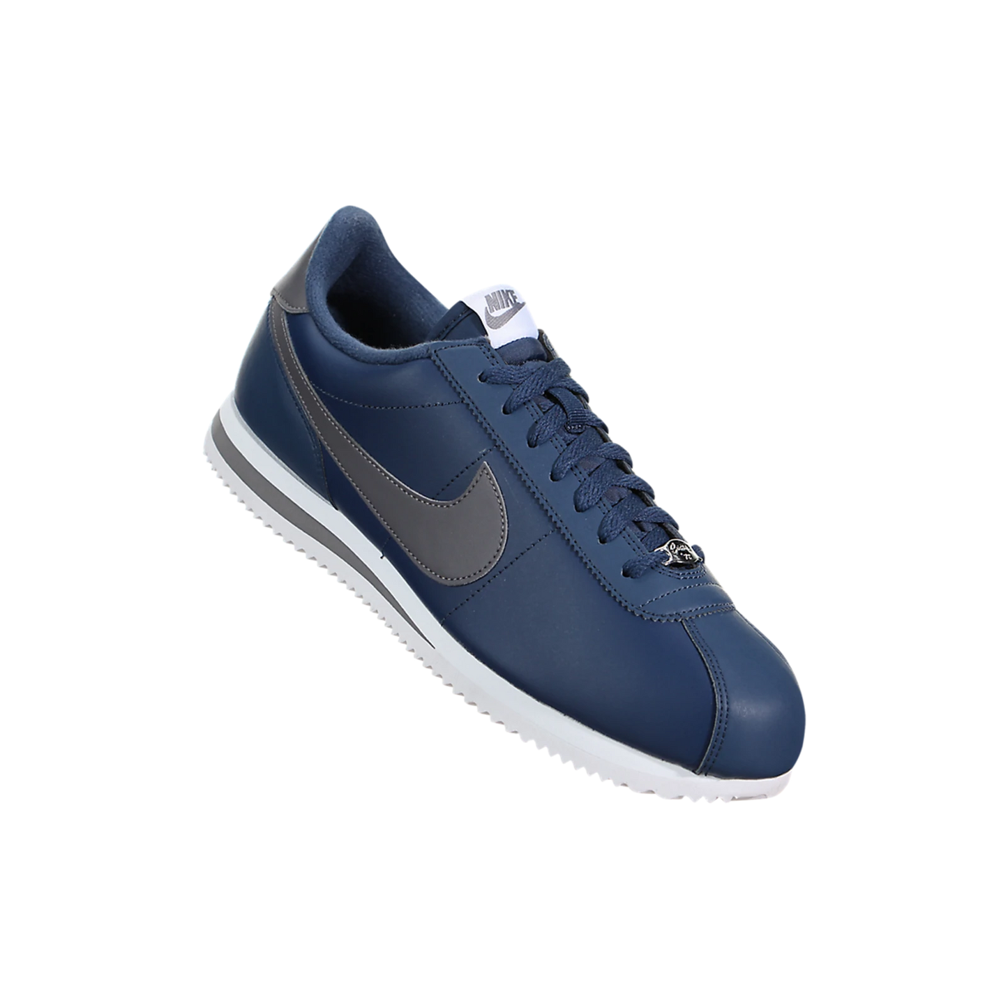 Cortez Basic Leather Navy/Gunsmoke
