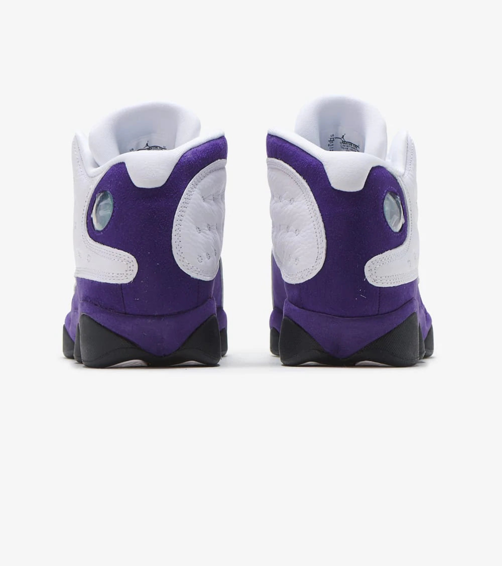 Jordan 13 Retro Juniors wht/blk-court purple