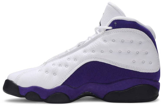 Jordan 13 Retro Juniors wht/blk-court purple