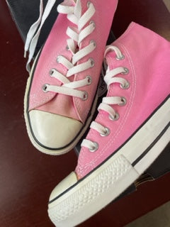 MARKED DOWN: Converse All-Star Hi Pink SIZE M7.5/W9.5