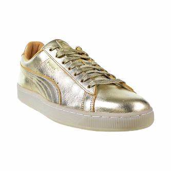 Suede 50th Anni Metallic Gold