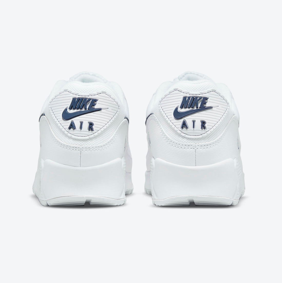 Womens Nike Air Max 90 white/thunder blue-green noise